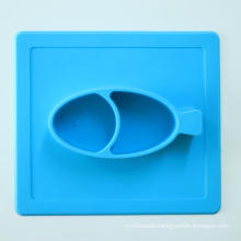 Square Skid-Proof Kids Meal Silicone Placemats